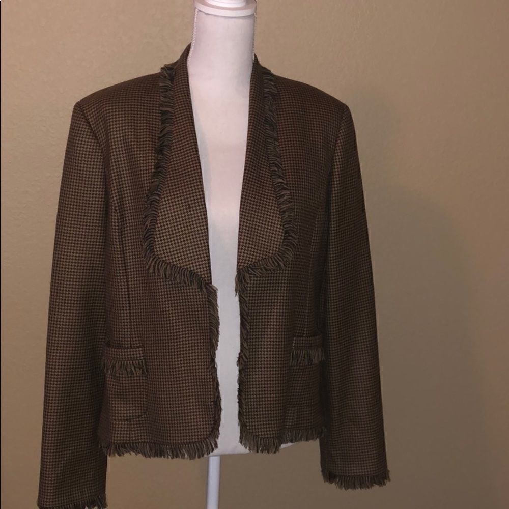 Brooksfield Donna NWOT Blazer 💯 wool impeccable